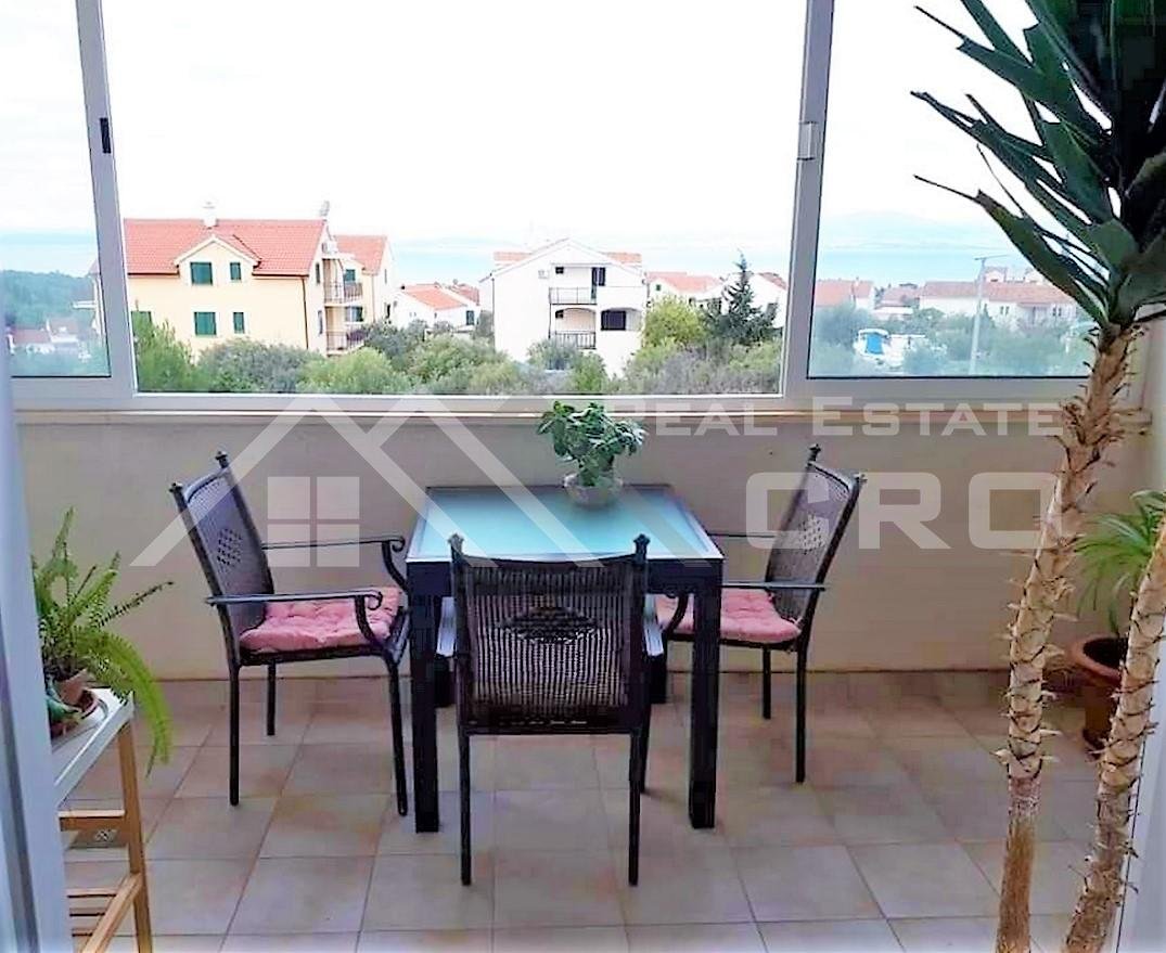 Furnished twobedroom apartment with beautiful sea view in Supetar, for